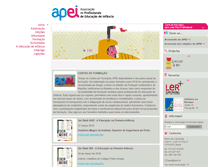 Tablet Screenshot of apei.pt